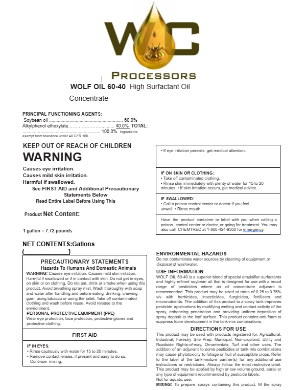 Wolf Oil 60-40